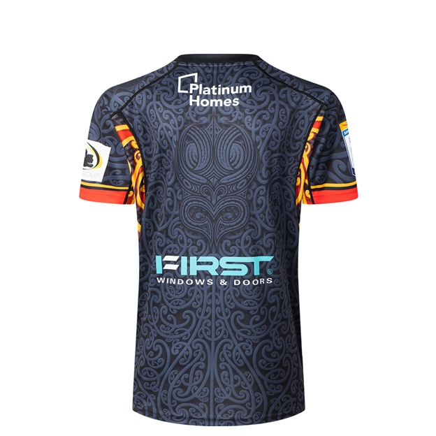 Chiefs Kids Home Rugby Shirt 2026 Black - Back