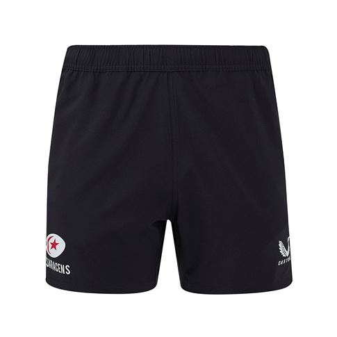 Saracens Junior Gym Training Short 24/25 - Front Saracens Junior Gym Training Short 24/25 - Front