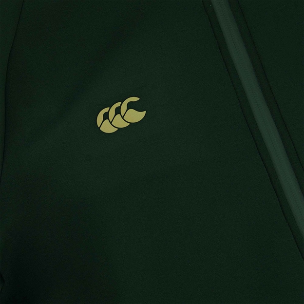 Canterbury Mens Everest Full Zip Hoodie Green - CCC Logo