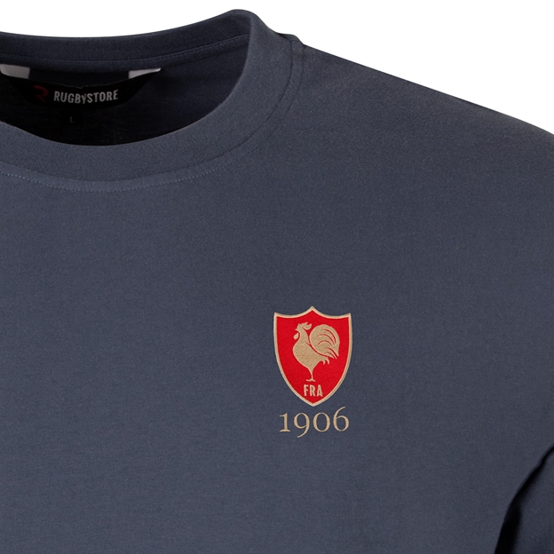 R1823 France 1906 T-Shirt - Petrol Blue