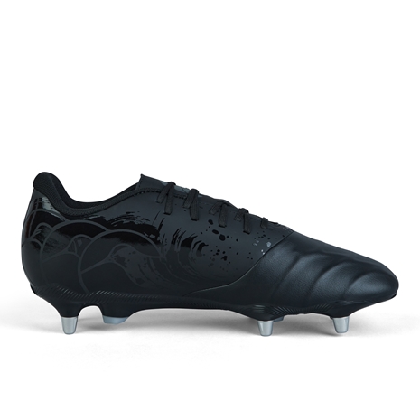 Canterbury Adults Phoenix Genesis Team Soft Ground Rugby Boots - Black