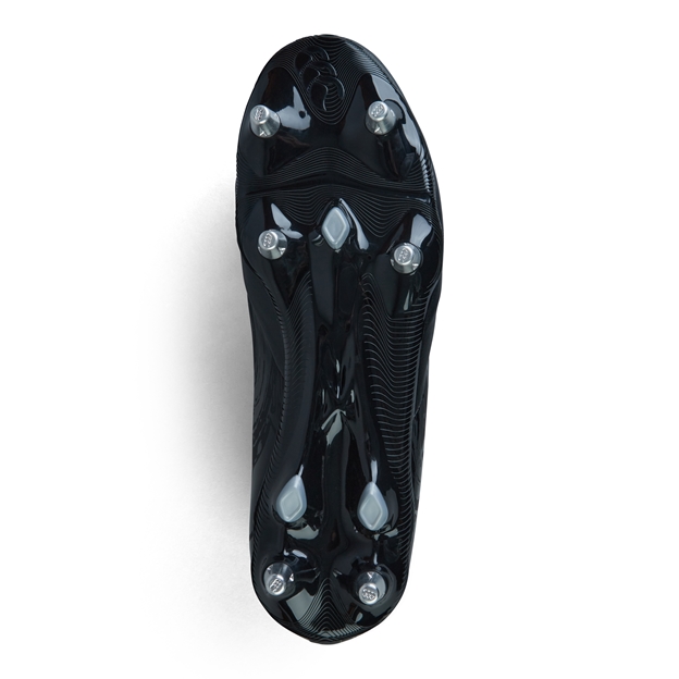 Canterbury Adults Phoenix Genesis Team Soft Ground Rugby Boots - Black