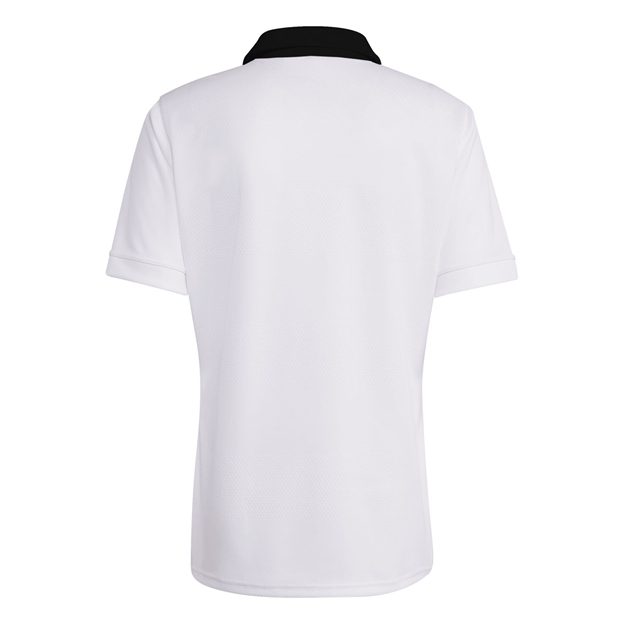 All Blacks Mens Away Rugby Shirt 25/26 White - Back