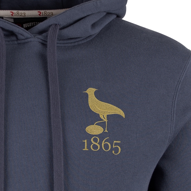 R1823 Uruguay 1865 Hoodie - Petrol Blue