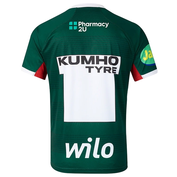 Leicester Tigers Womens Home Rugby Shirt 26/27 Botanical Garden - Back View