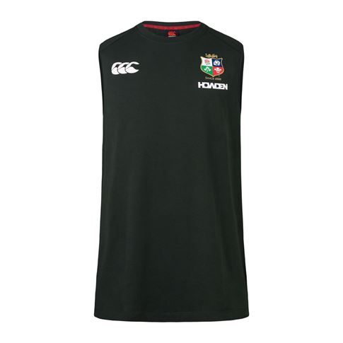 British and Irish Lions Mens Tank Green - Front British and Irish Lions Mens Tank Green - Front