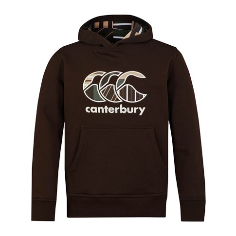 Canterbury Kids Uglies Hoodie Demitasse - Front Canterbury Kids Uglies Hoodie Demitasse - Front