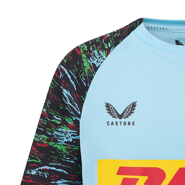 Harlequins Mens Performance Training Tee 25/26 Sky Blue - Castore