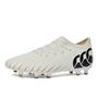 Canterbury Adults Speed Falcon Team Firm Ground Rugby Boots - White - Front 