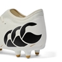 Canterbury Adults Speed Falcon Team Firm Ground Rugby Boots - White - Heel 