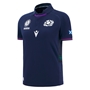 Scotland Mens WRWC 2025 Home Rugby Shirt Navy - Front 