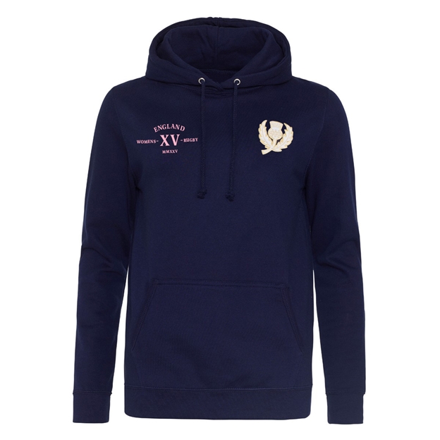 Scotland Womens Classic XV Hoodie Navy - Front