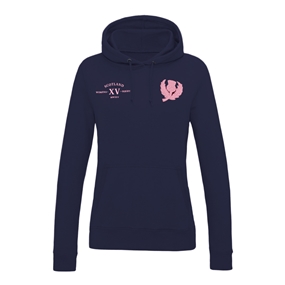 Womens World Cup Scotland Womens Classic Hoodie Navy - Front
