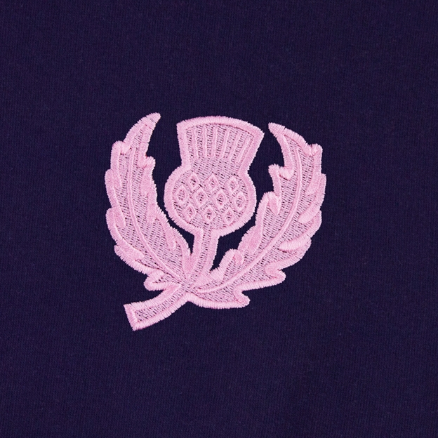 Womens World Cup Scotland Womens Classic Hoodie Navy - Thistle