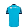 Scotland Junior Training Rugby Shirt 25/26 Neon/Sky - Back 