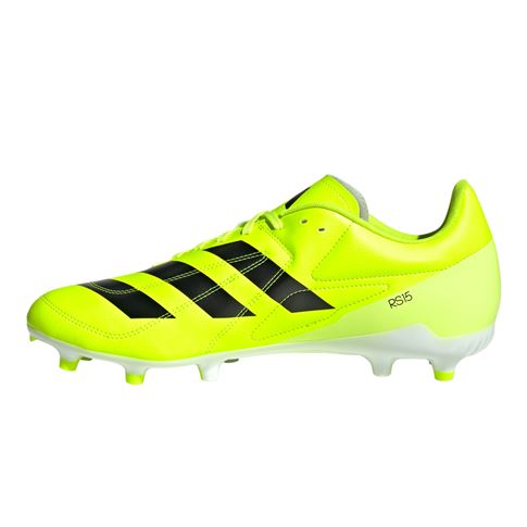 adidas Adults RS15 Firm Ground Rugby Boots Yellow - Instep