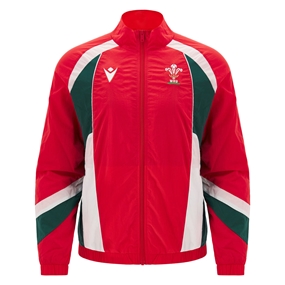 Wales Mens Heritage Retro Jacket 26/27 Red - Front View