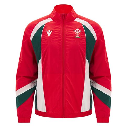 Wales Mens Heritage Retro Jacket 26/27 Red - Front View