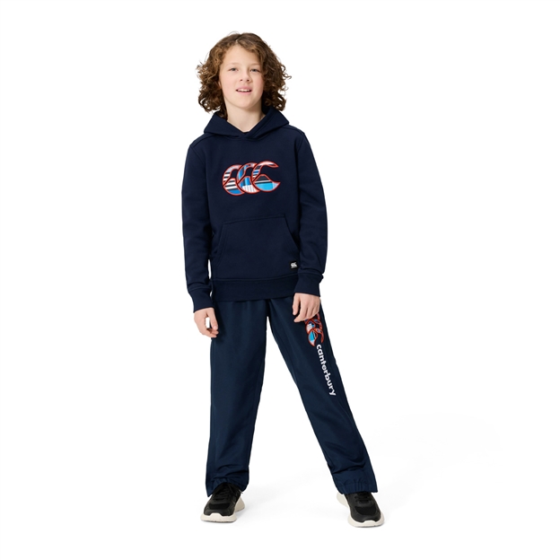 Canterbury Kids Uglies Hoodie Navy - Model