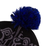 Glasgow Warriors Pom Pom Beanie 25/26 Black - Bobble 