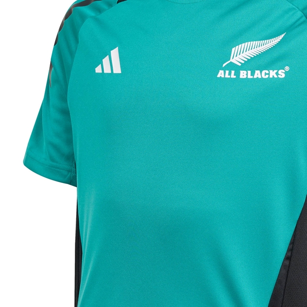 All Blacks Kids Performance Tee 25/26 Blue - Close-up