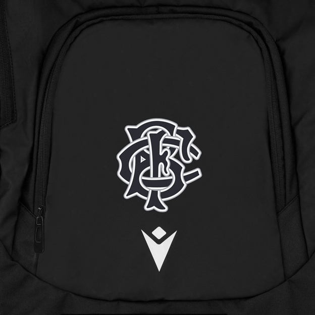 Barbarians Gym Sack 25/26 Black - Logo Close-up