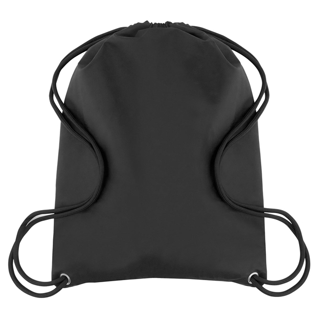 Barbarians Gym Sack 25/26 Black - Back View