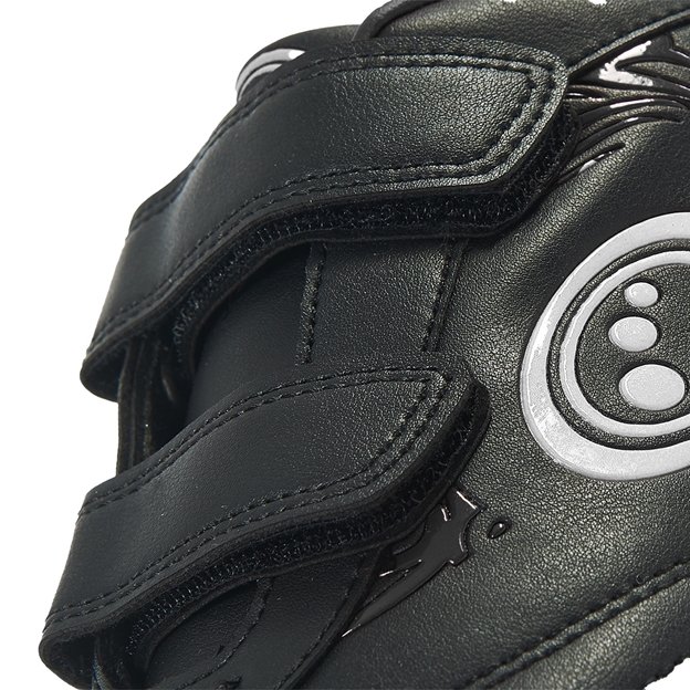 Optimum Kids Razor Velcro SG Rugby boots Black and Silver - Velcro