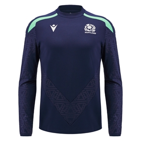 Scotland Mens Round Neck Training Top - 2025 - Front