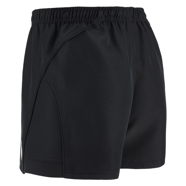 Barbarians Mens Home Rugby Shorts 25/26 Black - Back View