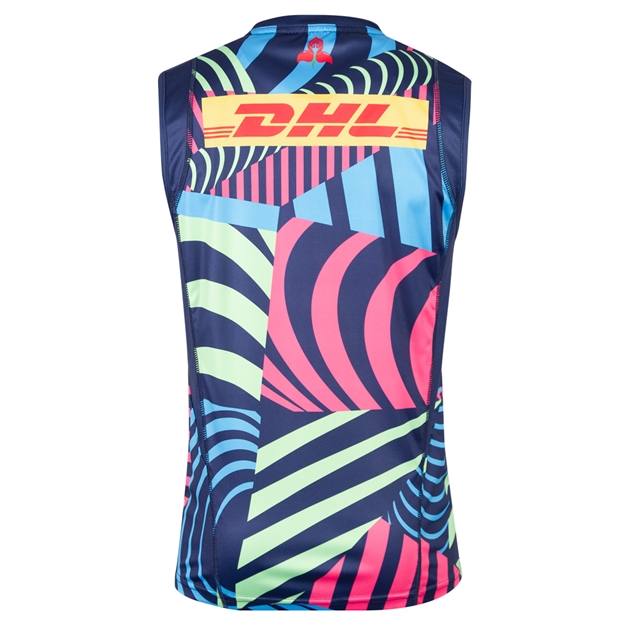 Stormers Mens Training Singlet 25/26 Multi - Back View