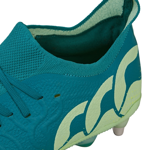 Canterbury Adults Speed Infinite Elite SG Rugby Boots Green - Cuff