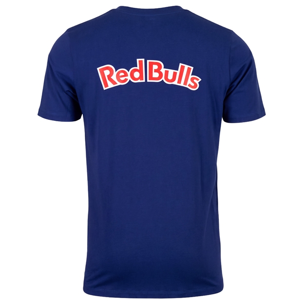 Newcastle Red Bulls Adults Invicta T-Shirt 26/27 Navy - Back View