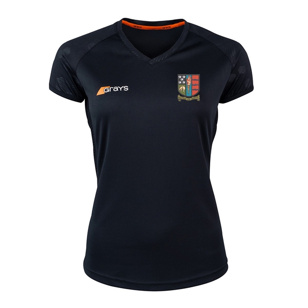 Peebles HS Hockey Womens Grays Playing Top Black