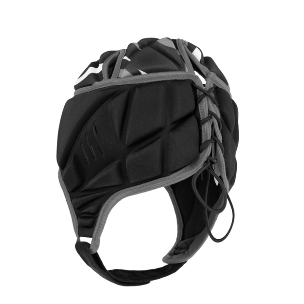 Optimum Kids Razor Headguard Black/Silver - Back