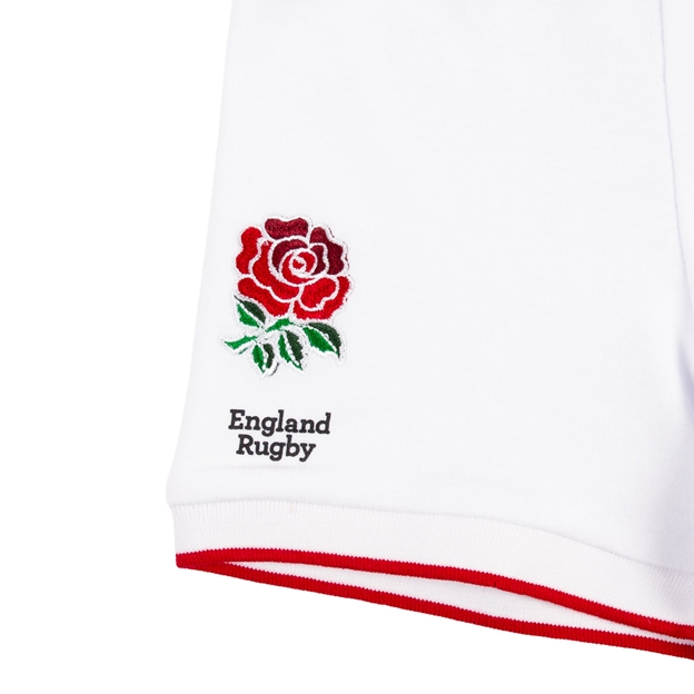 England Baby Home Kit Shorts & T-Shirt 25/26 White - Shorts Detail England Baby Home Kit Shorts & T-Shirt 25/26 White - Shorts Detail