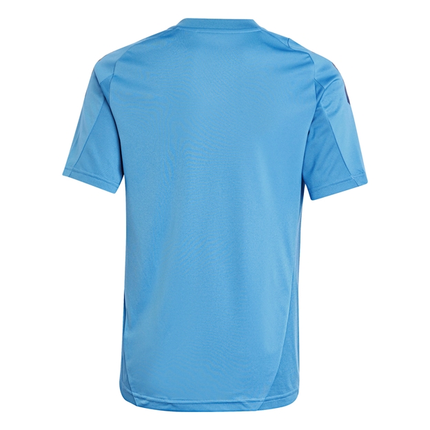 France adidas Junior Performance T-Shirt - Focus Blue 2024 - Back