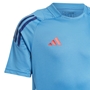 France adidas Junior Performance T-Shirt - Focus Blue 2024 - Adidas Logo 