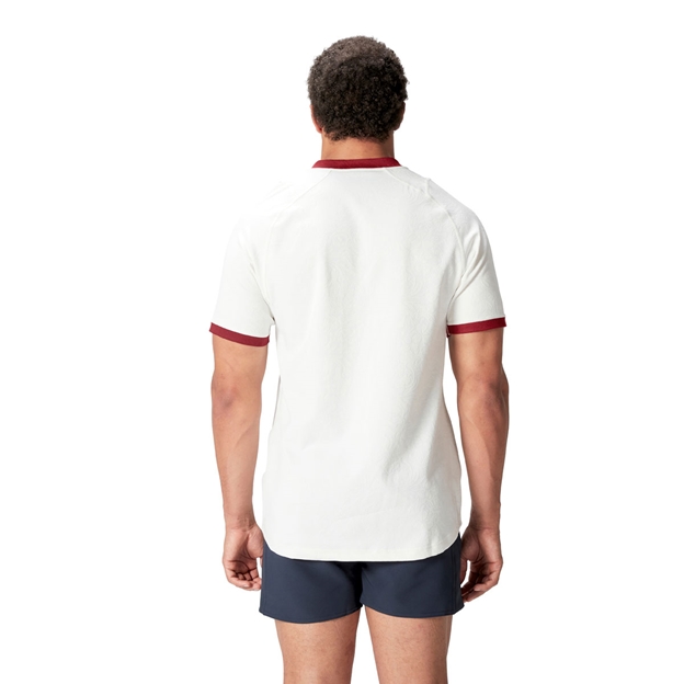 British and Irish Lions Training Jersey Cream - Model Back