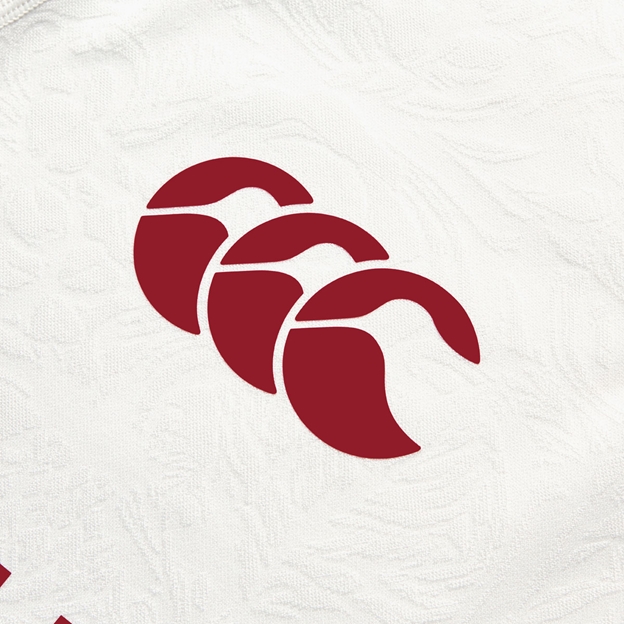 British and Irish Lions Training Jersey Cream - Logo Close Up