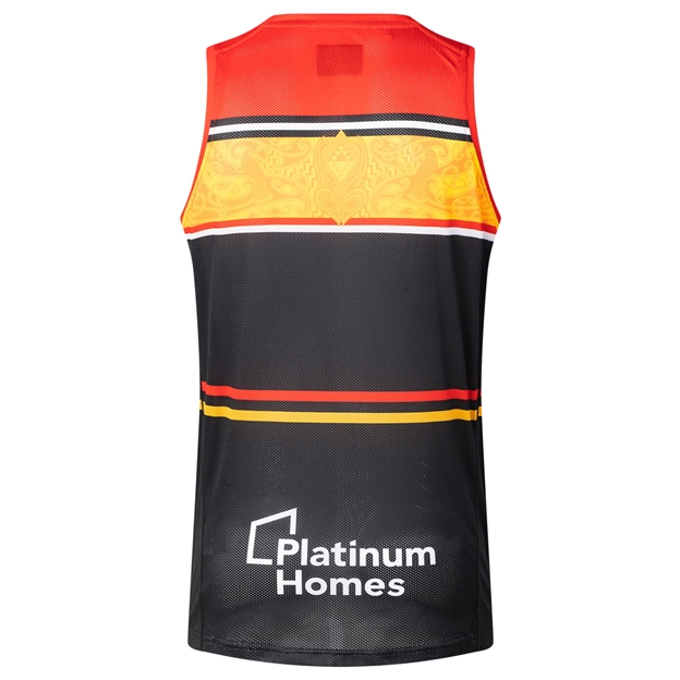 Chiefs Mens Training Vest 26/27 Multi - Back View