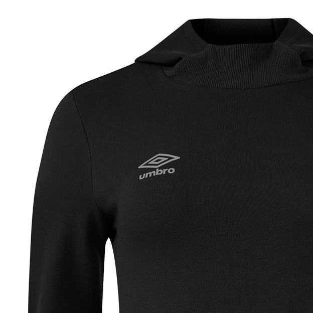 England Womens Presentation Hoodie Black 2425 - Umbro