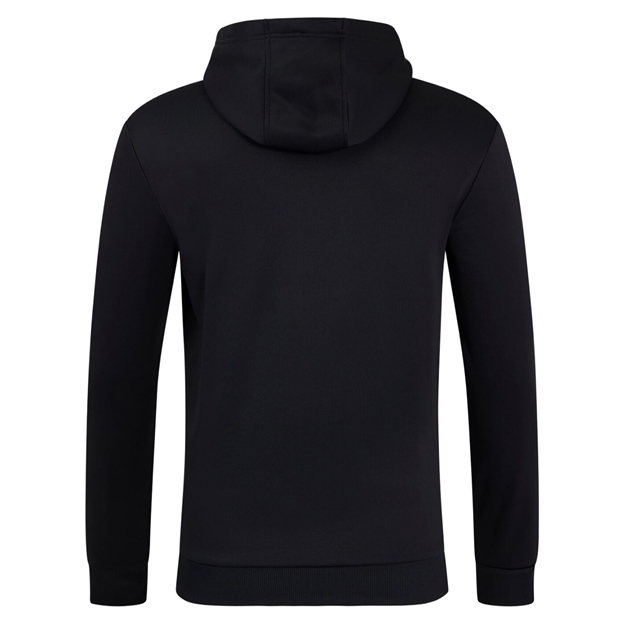 Harlequins Mens Travel Hoodie 25/26 Caviar - Back