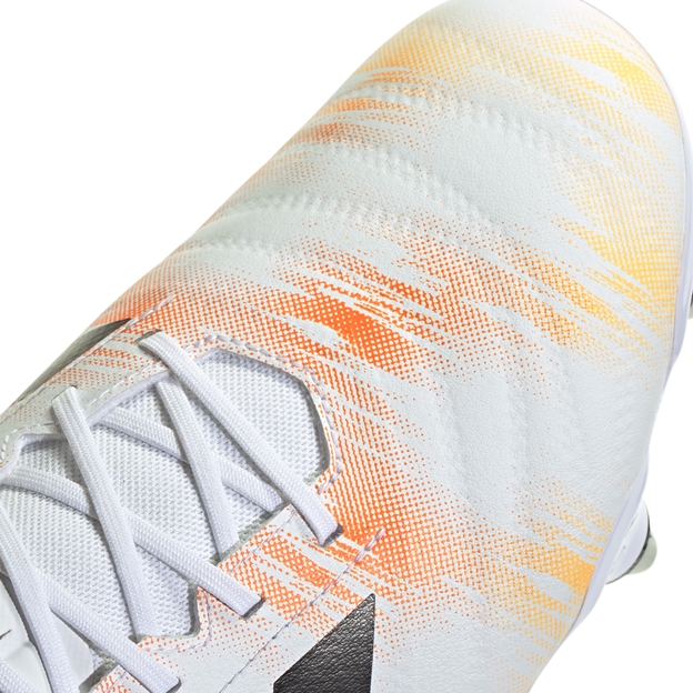 adidas Adults Kakari RS Soft Ground Rugby Boots White - Toe Close-up