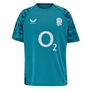 England Kids Performance Short Sleeve Tee 25/26 Reflecting Pond - Front 