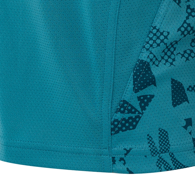 England Kids Performance Short Sleeve Tee 25/26 Reflecting Pond - Hem