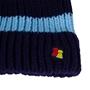 Big Bobble 'Blues And Twos' Beanie Hat - Logo 