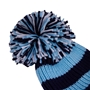 Big Bobble 'Blues And Twos' Beanie Hat - Pom Pom 