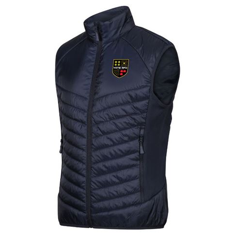 Yate Rugby Club Adults Apex Pro Gilet – Navy