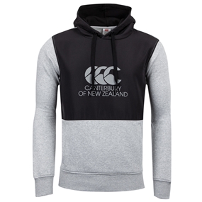 Canterbury Mens Legends Panel Hoodie Black - Front